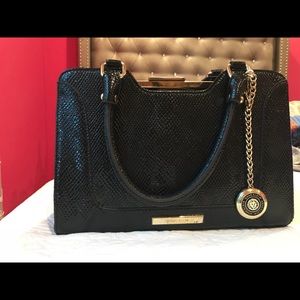 Black and gold Anne Klein bag
